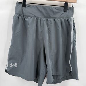 Under Armour Women's Steel Gray Athletic Shorts